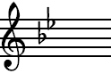 B Flat Major Key Signature